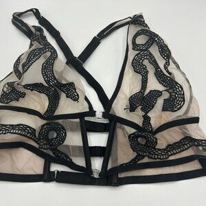 Thistle and Spire Medusa Bralette Biscotti Sz 1X
